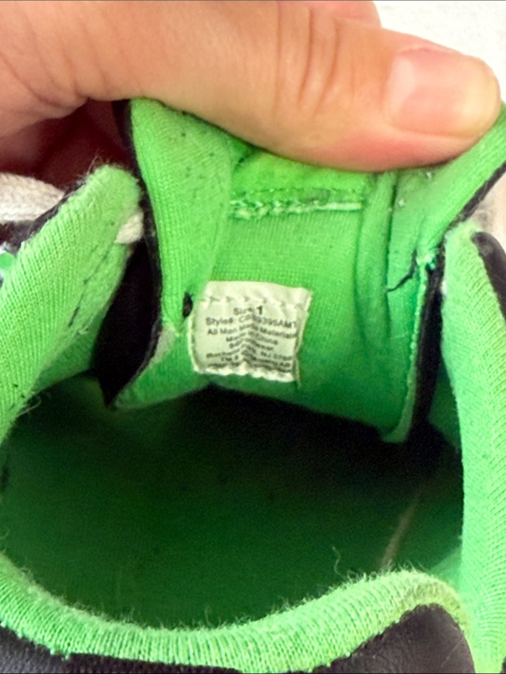 Minecraft Kids Black & Green Graphic Lace-Up Sneakers - Picture 8 of 10